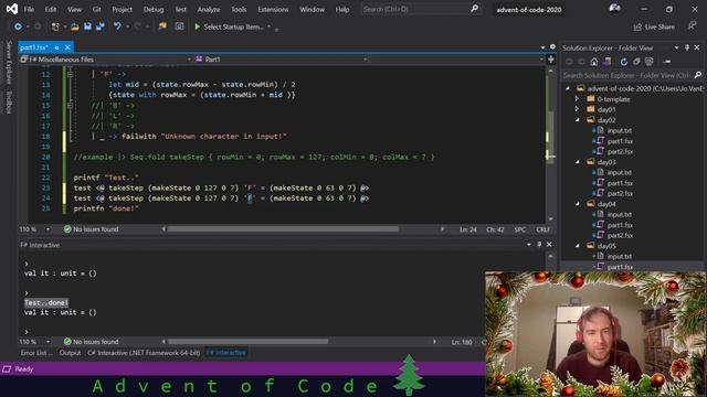 Advent of Code 2020 in F# ? Day 5 смотреть онлайн