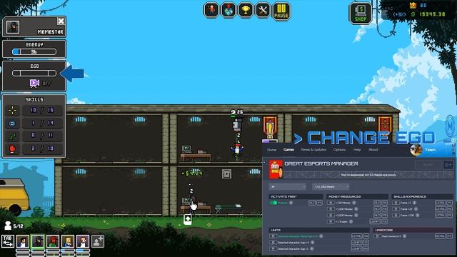 GREAT ESPORT MANAGER Cheats: Add Money, Increase Fame, Change Player Ego, ... | Trainer by MegaDev смотреть онлайн