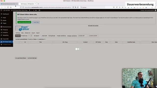 WordPress per Excel bearbeiten ? WooCommerce Bestellungen und alle Arten von Inhalten + Google Shee смотреть онлайн
