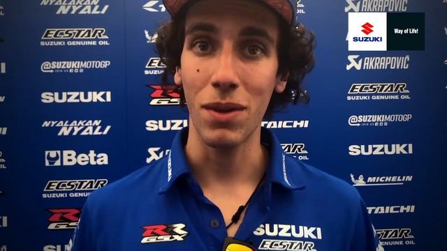 SALUDO PILOTOS SUZUKI MOTO GP - FERIA 2 RUEDAS 2019