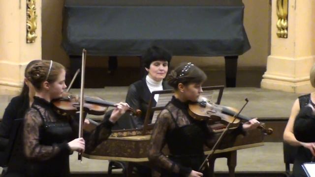 А.Вівальді.Концерт Ля-мінор для двох скрипок з оркестром.