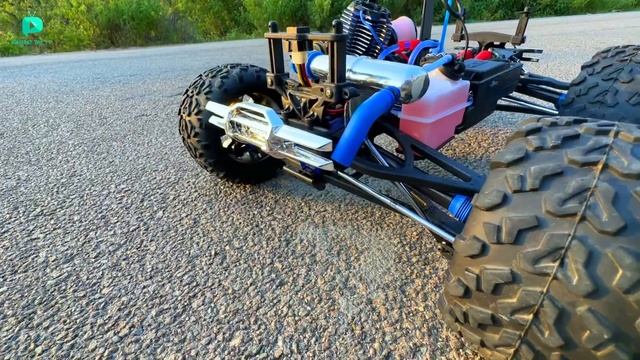 RC Nitro Traxxas Revo 3.3 Monster Car Unboxing & Testing - Chatpat toy tv смотреть онлайн