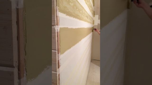 ИМИТАЦИЯ ТЕКСТУРЫ ДЕРЕВА НА СТЕНЕ АКРИЛОВОЙ КРАСКОЙ смотреть онлайн