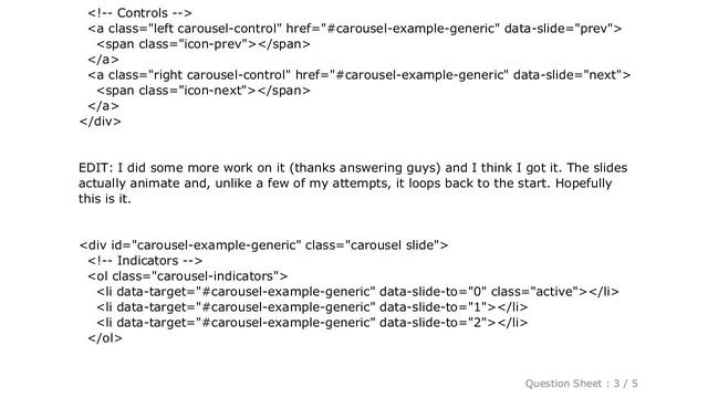 HTML : Bootstrap Carousel not Working (showing all images at once) смотреть онлайн