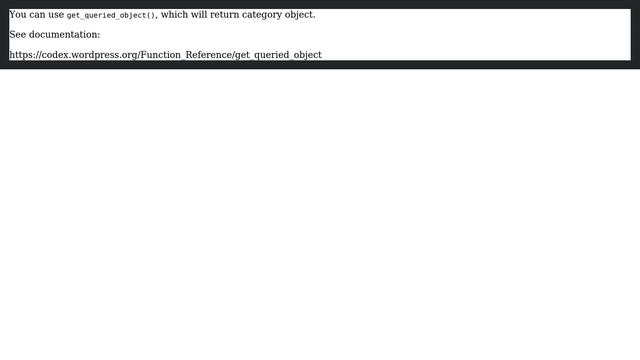 Wordpress: How to get current category? (2 Solutions!!) смотреть онлайн