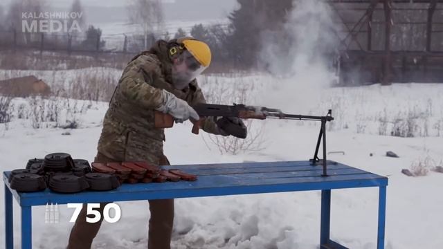 Gunbusters RPK firing demo 1000+ round OPEN FIRE смотреть онлайн