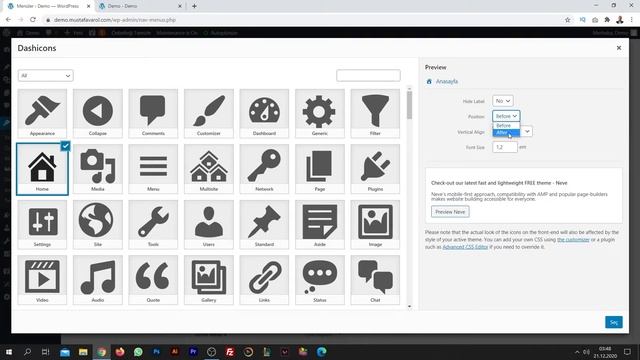 Wordpress Menü İkon Eklentisi смотреть онлайн