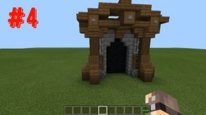 Вход в Шахту -  ТОП 8 идей для входа в Шахты | Майнкрафт постройки