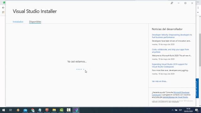 00 Visual Studio 2019 C# Instalación смотреть онлайн