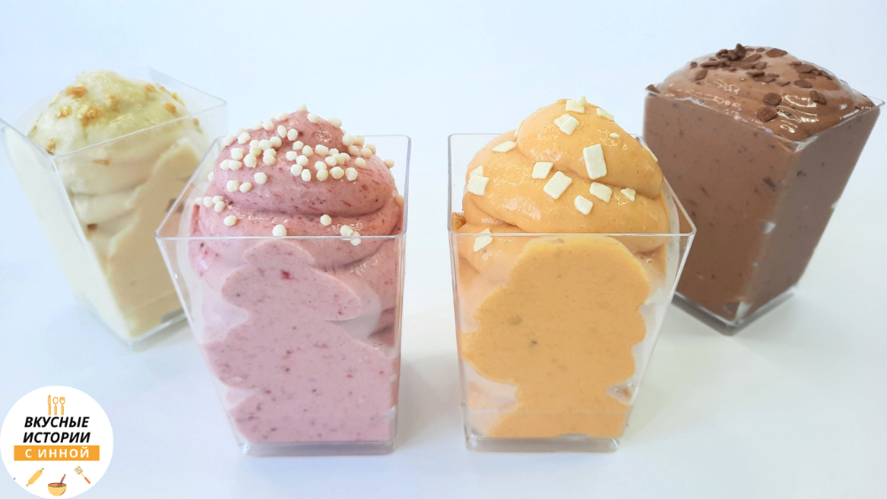 ФРУКТОВО-ЯГОДНЫЙ ДЕСЕРТ / летний охлаждающий десерт в стаканчиках / мороженое из банана смотреть онлайн