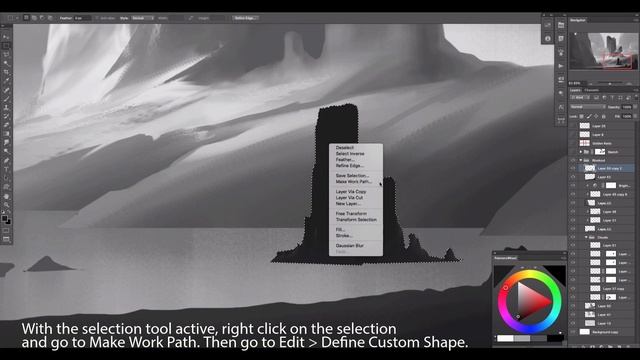 Landscape Digital Painting Tutorial