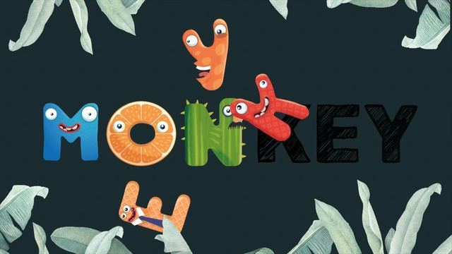 ABC Phonics with Animals for Kids | Learn to Read with MONKEY смотреть онлайн