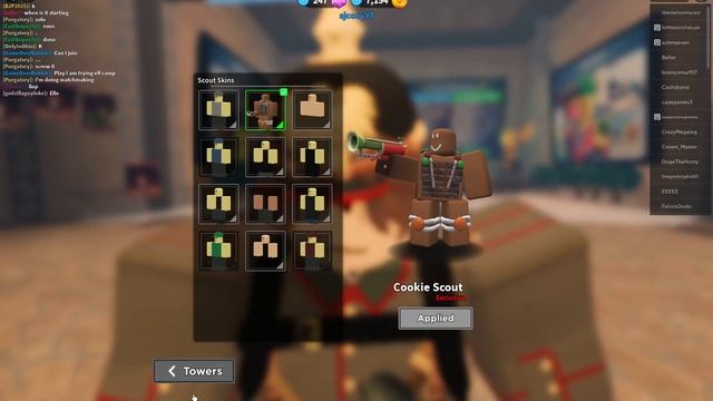 HOW TO GET THE NEW ROBLOX COOKIE SCOUT SKIN (CODE) смотреть онлайн