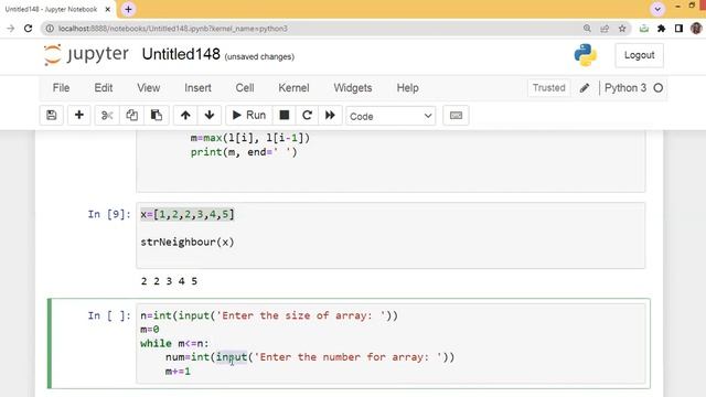 Python program to find the Strongest Neighbour смотреть онлайн