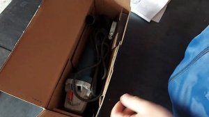 Bosch GWS 9-115S angle grinder unboxing