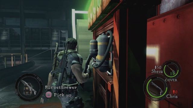 RESIDENT EVIL 5 - Прохождение #11. Долгий бой с Уроборосом