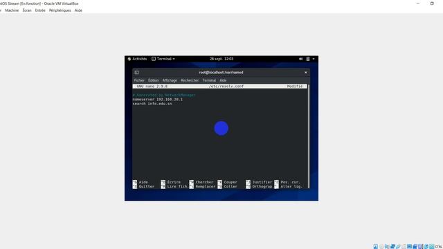 Installation et configuration du serveur DNS sous centOS Stream смотреть онлайн