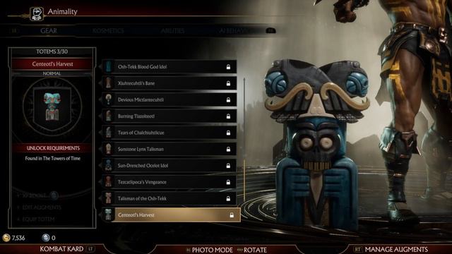 Mortal Kombat 11: Kotal Kahn Customization Options смотреть онлайн