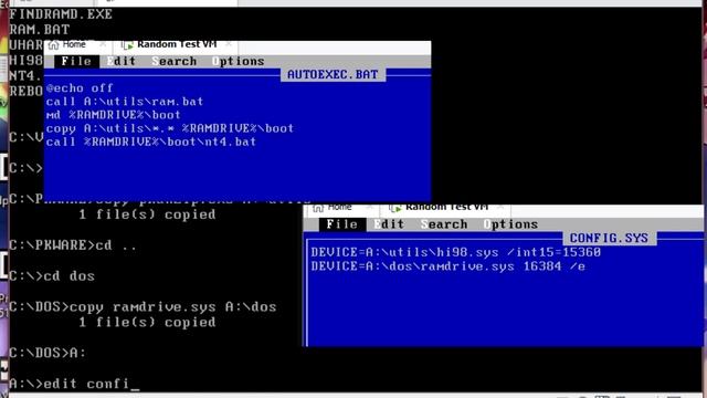 Booting Windows NT 4.0 from 5 floppy disks смотреть онлайн