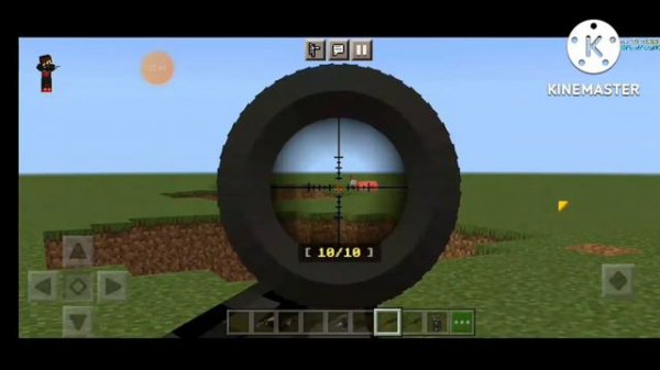 снимаю обзор на мод guns kraft в майнкрафт 😎😎😎