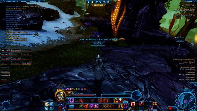 SWTOR Nerfherders guild EV HM 16man run смотреть онлайн