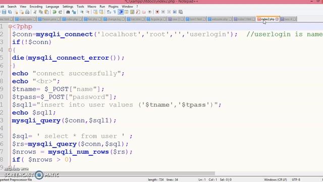 Add Dynamic web Application using php , HTML, MySQL смотреть онлайн