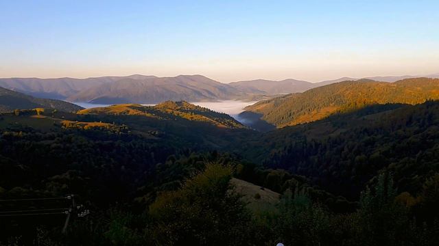 Timelapse, рассвет в Карпатах смотреть онлайн