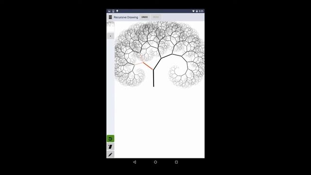 Recursive Drawing Android App Demo смотреть онлайн