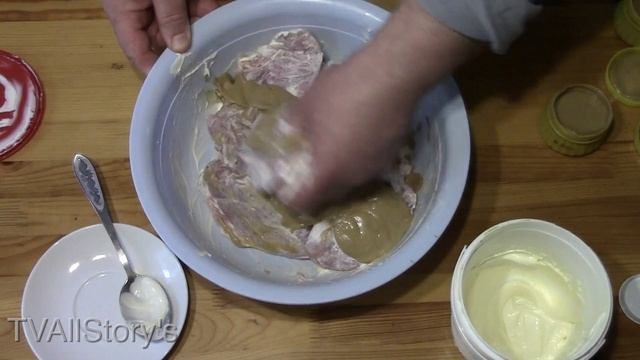 Стейки в Горчично Майонезном маринаде! смотреть онлайн