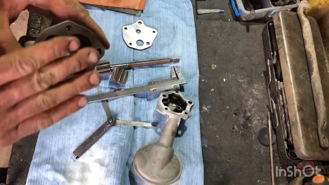 Ремонт-доработка масляного насоса ВАЗ-2101-2107 Нива, Нива-Шиврале.