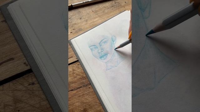 Tutorial art process #creative #art #drawing #painting #tutorial #portrait #sketch смотреть онлайн