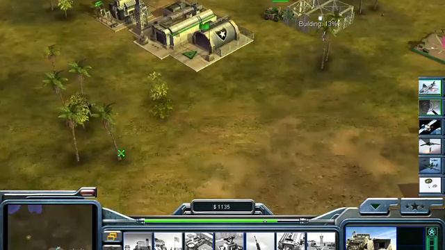 Command and Conquer: Generals Zero Hour: 1v2 Hard Comp Stomp: Cairo Commandos смотреть онлайн