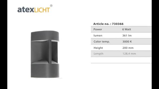 360 graden | AtexLicht wand opbouw armatuur | Artikel 730366 смотреть онлайн