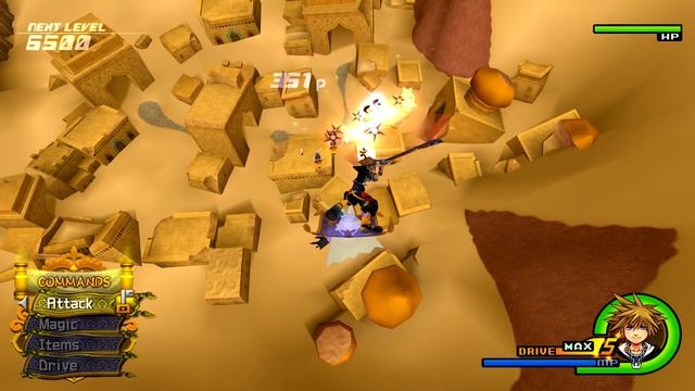 [PS4 1080p 60fps] Kingdom Hearts 2 Walkthrough 18 Agrabah 2nd Visit - KH 1.5 + 2.5 HD Remix