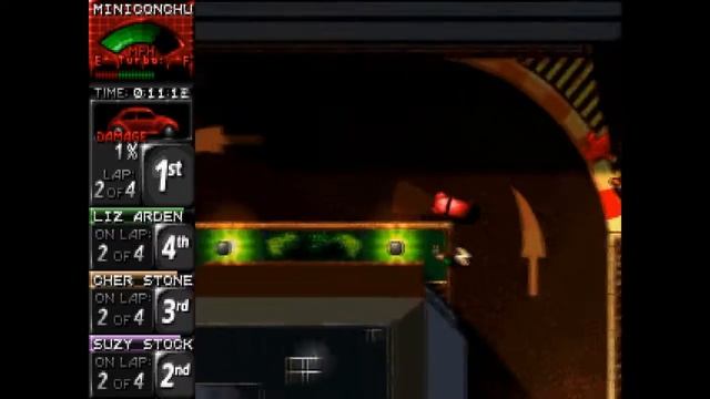 Death Rally (1996) Gameplay смотреть онлайн