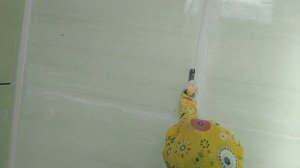 Затирка швов без замывки и разводов , сухой способ( кафель)