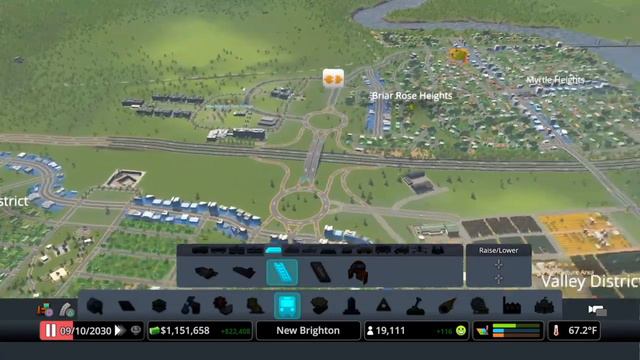 Cities: Skylines New DLC Train Stations Glass Box & New Metro PS4 New Brighton Let's Play S04E21 смотреть онлайн