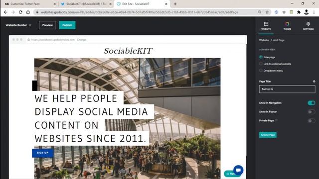 How to embed Twitter feed on GoDaddy? смотреть онлайн