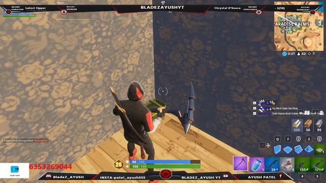 Playing with a GAMER GIRL DEY CRYSTLE |USE CODE = TM-BLADEZ|#BLADEZ #LIVE # FLive Stream смотреть онлайн