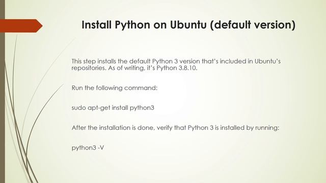 Install Python on Ubuntu смотреть онлайн