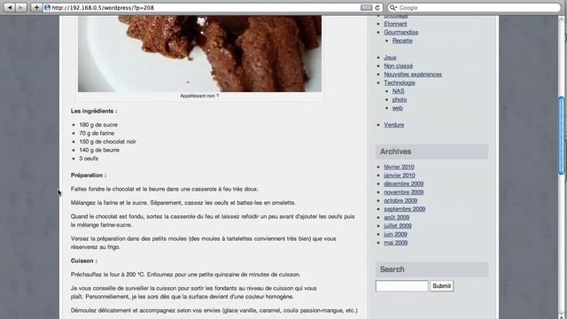 Wordpress blog on Synology DS109 смотреть онлайн