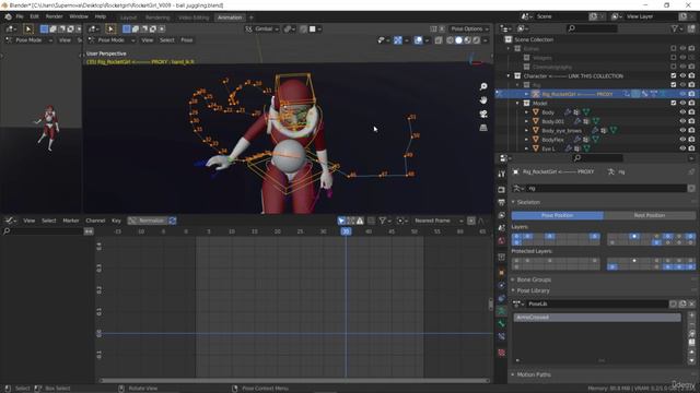8. Motion path or Motion trail in Blender смотреть онлайн