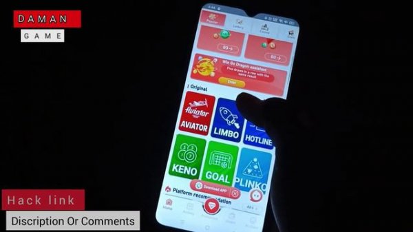 Daman Game 100% Hack Wining Trick Mod apk Download Number trick hack Big small colour prediction