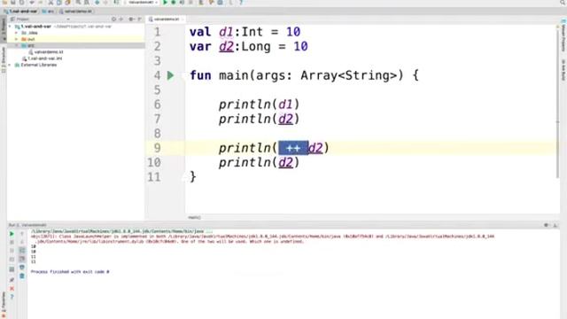 14 Kotlin Val and Var смотреть онлайн