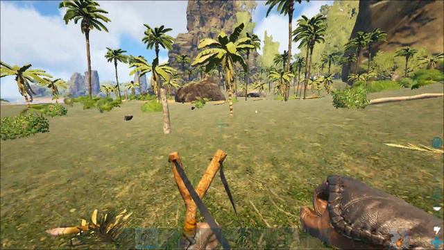 Ark Выживание - Поиск и тамление маленького кастороидеса #213 смотреть онлайн