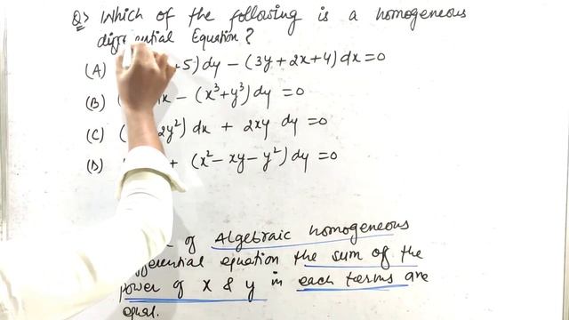 How to identify Homogeneous Differential Equation | IIT-JEE | NDA | Class 12 | Mathematics Origin смотреть онлайн