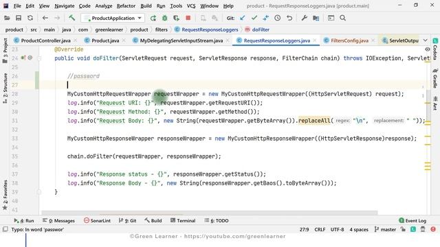 #10.2 Filtering Requests & Masking the Data Before Logging | Microservices Demo with Spring Boot смотреть онлайн