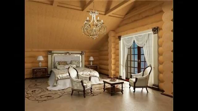 Спальная в мансарде. Мансарда - дизайн. Дизайн спальни в мансарде смотреть онлайн