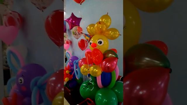 Волшебный мир - фигуры из шаров "Клоун" смотреть онлайн