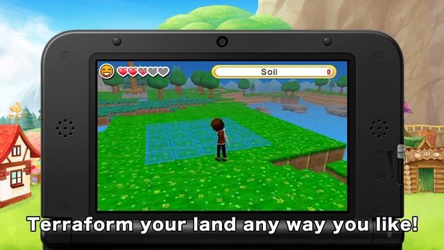 Harvest Moon: Skytree Village how to play on 3DS смотреть онлайн